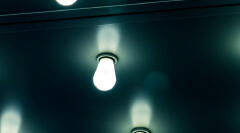 LED Lampen aan plafond